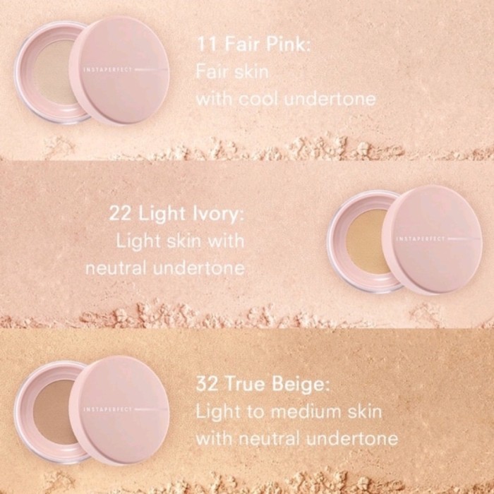 Wardah Instaperfect Powder Foundation / Two Way Cake / Bedak Padat