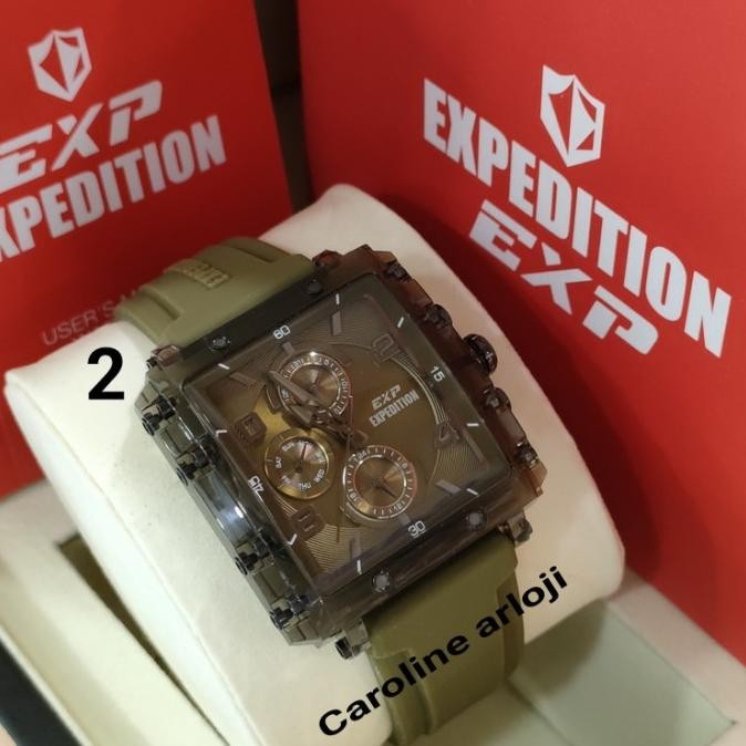 JAM TANGAN WANITA EXPEDITION BOYSIZE NEW E6808MF Terlaris