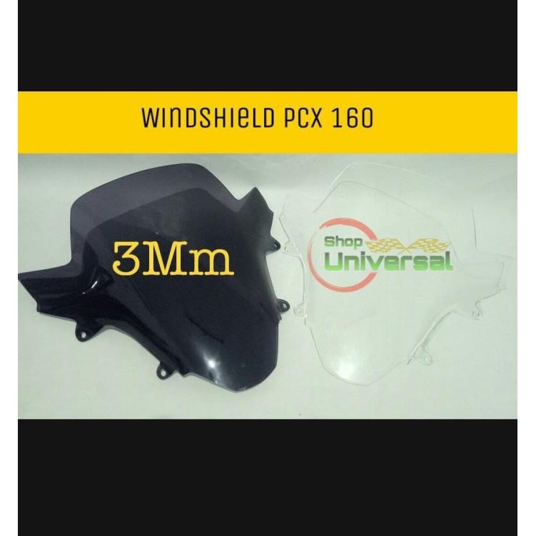 Windshield pcx 160 Visor Windshield Honda PCX 160 terbaru Original