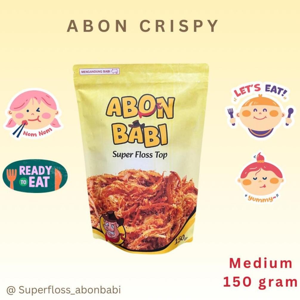 

ABON BABI ~ HOMEMADE ~ SUPER FLOSS