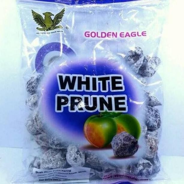 

White Prune (Plum Putih Kering) Kiamboi Manis Golden Eagle gr