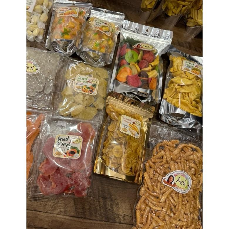 

READYSTOCK DRIED MANGO FRUITS SNACK BRAND AOI BANGKOK