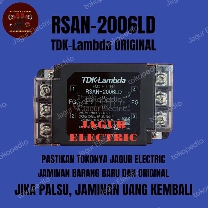RSAN-2006LD NOISE FILTER/EMC FILTER TDK-LAMBDA ORIGINAL