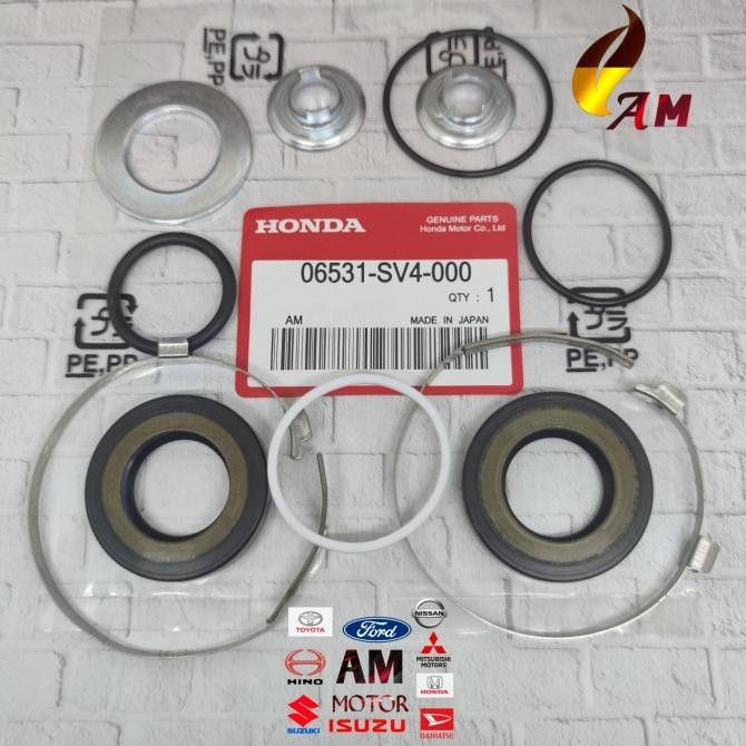 Seal power steering kit seal rack steering honda cielo 1992 - 1997