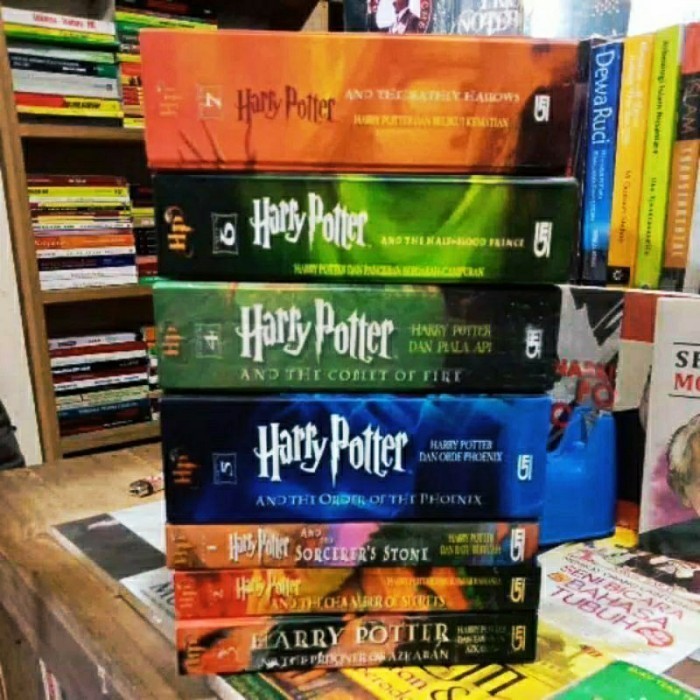 

PAKET LENGKAP NOVEL HARRY POTTER JILID 1 SAMPAI JILID 7 B INDONESIA