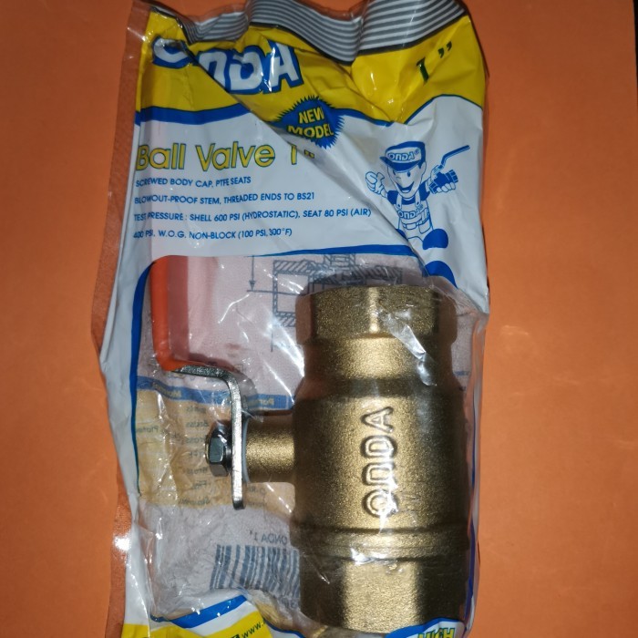 Ball Valve Onda 1 inch
