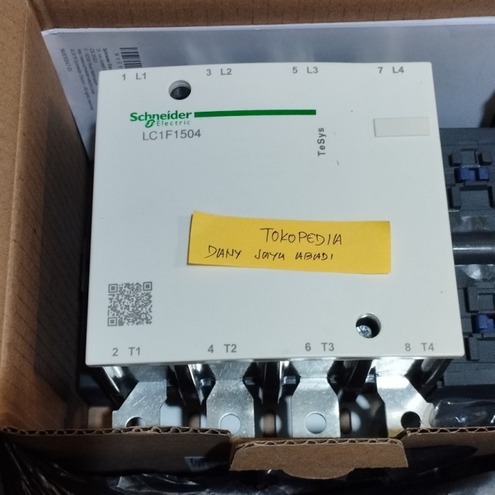 kontaktor schneider LC1F1504M7 4P 250A 220V LC1F1504