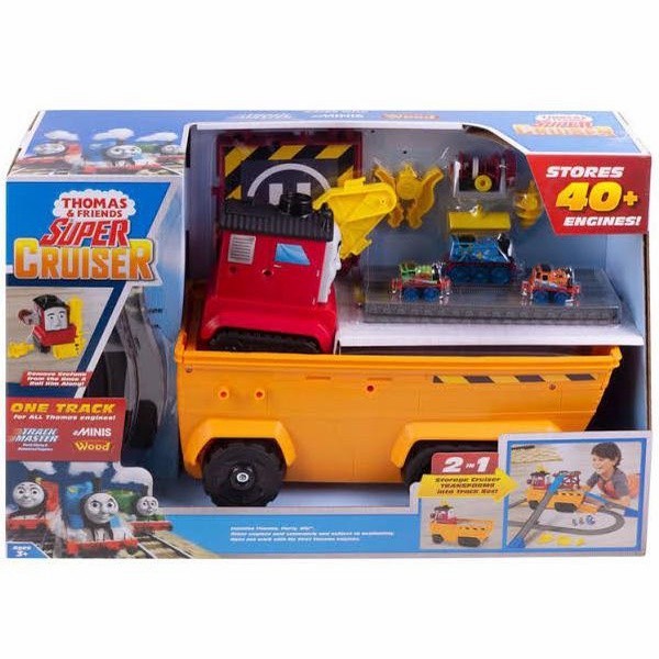 Thomas & Friends Super Cruiser Transforming Train Track Set