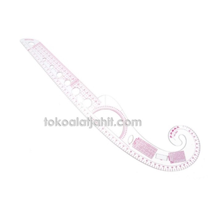 

HOT SALE! PENGGARIS KURVA 1 / DRESSMAKING FRENCH RULER / CURVE SEWING RULER