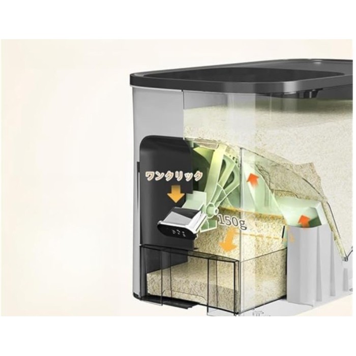 Tempat Beras 10 Kg Tempat Penyimpanan Beras Rice Dispenser Rice Box