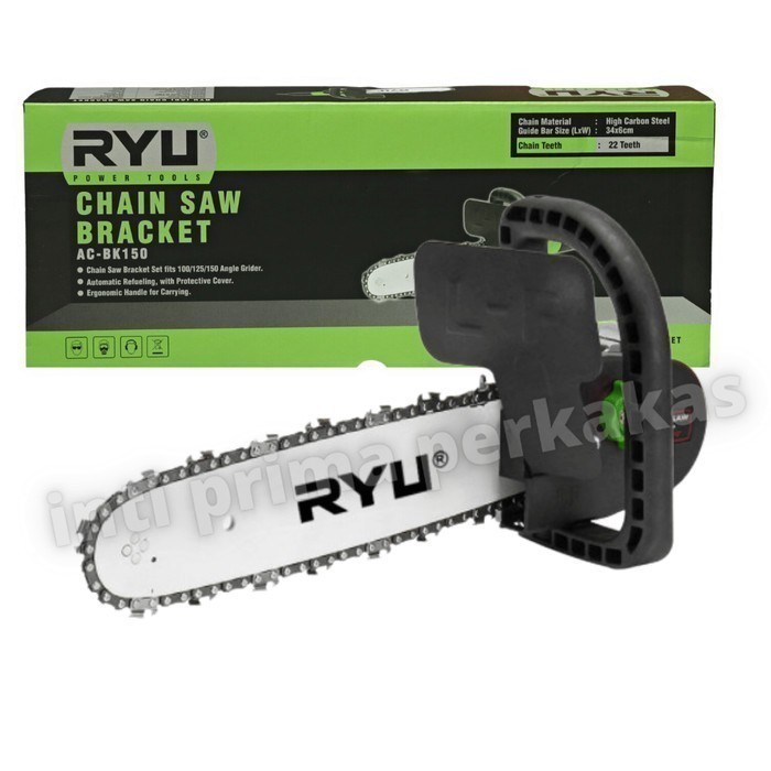 RYU Chainsaw/ Adaptor chainsaw/ Gerinda Tangan AC-BK150
