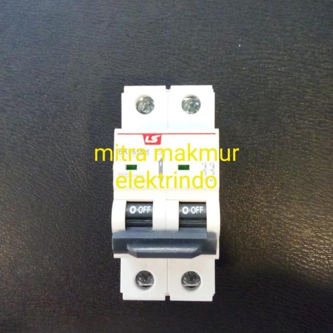 mcb ls 2p 6a / mcb 6a 2pole  ls / mcb 6a 2phase merk ls