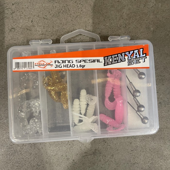 SOFT LURE AJING SPECIAL SET RELIX NUSANTARA