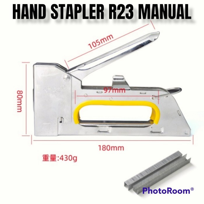 

HAND STAPLER GUN MANUAL GUN TACKER ALAT TEMBAK TANGAN R23