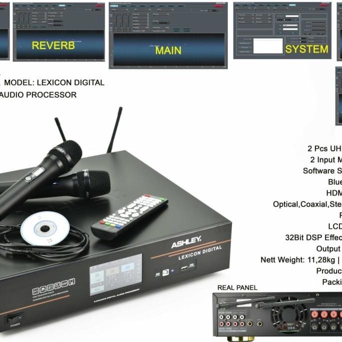 Langsung Order Amplifier Karaoke Ashley Lexicon Digital