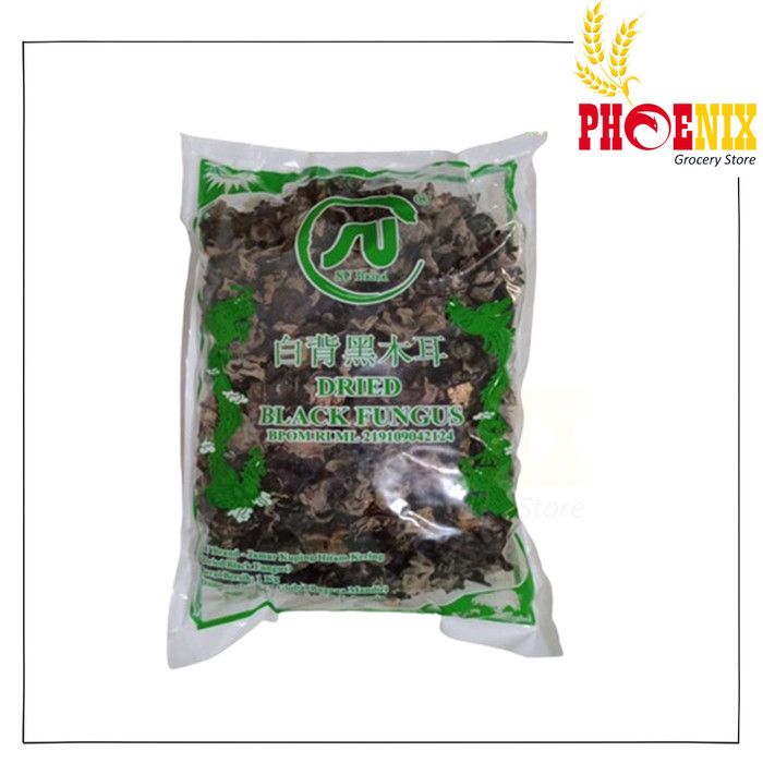 

JAMUR HITAM DRIED BLACK FUNGUS SU BRAND 1 KG