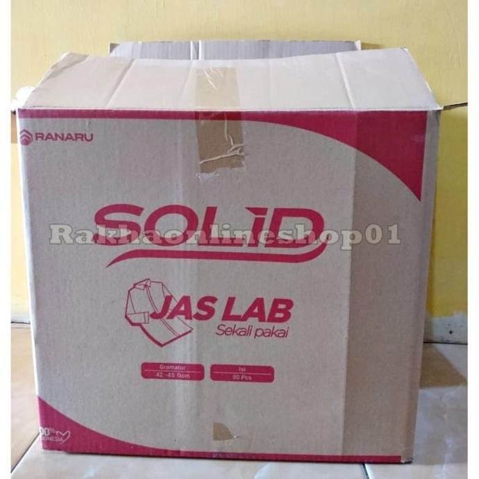 

Gosend Bisa! Grosir Jaslab SOLID 1 Karton ( 50 pcs) 45 gsm M, L & XL