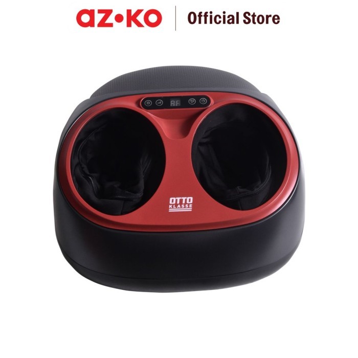 AZKO OTTO KLASSE ALAT PIJAT KAKI - HITAM/MERAH