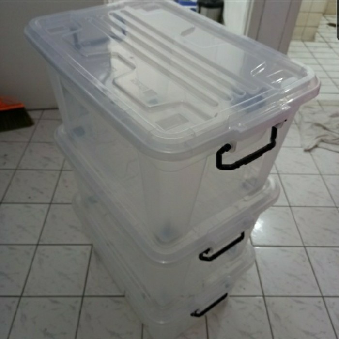 BOX CONTAINER TRANSPARAN/ BOX CONTAINER BENING/ BOX 75 95 130 45 L