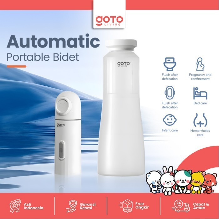 Goto Spritz Bidet Semprotan Cebok Otomatis Toilet Portable Travel