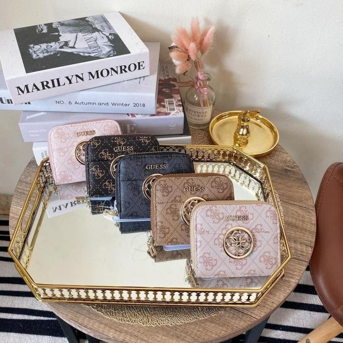 DOMPET WANITA GUESS MINI WALLET BRANDED ORIGINAL IMPORT TERBARU GS 027 Terlaris