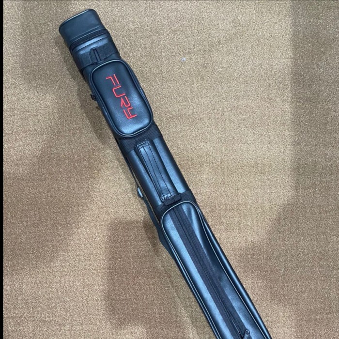 Tas Billiard FURY 2x3 Cue Hard Case Billiard Biliar 2 Butt 3 Shaft