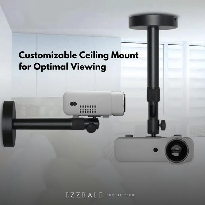 Ezzrale EZ320 Mini Led Projector (150 ANSI) HPID