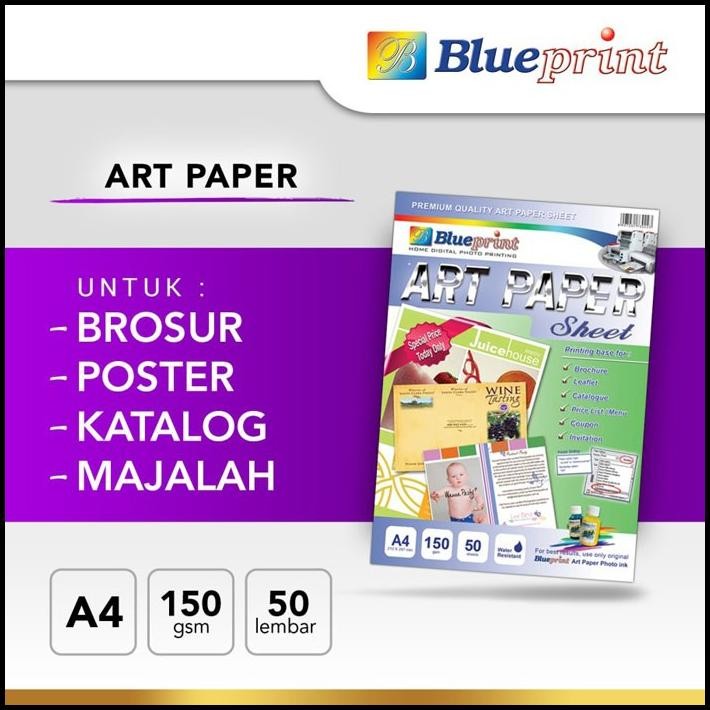 

Blueprint AP-A4150 - Art Paper Sheet A4