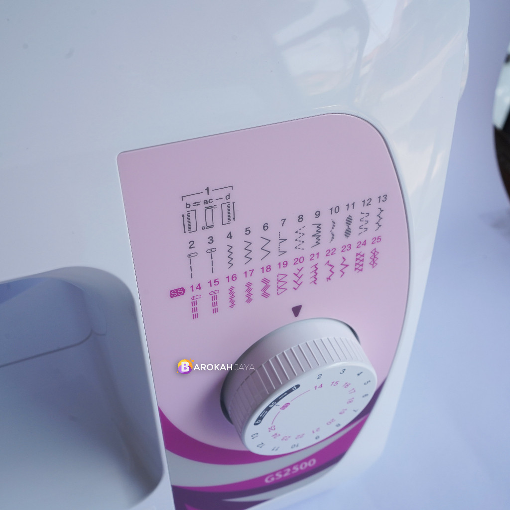 Mesin Jahit BROTHER GS 2500 / GS2500 Portable Multifungsi