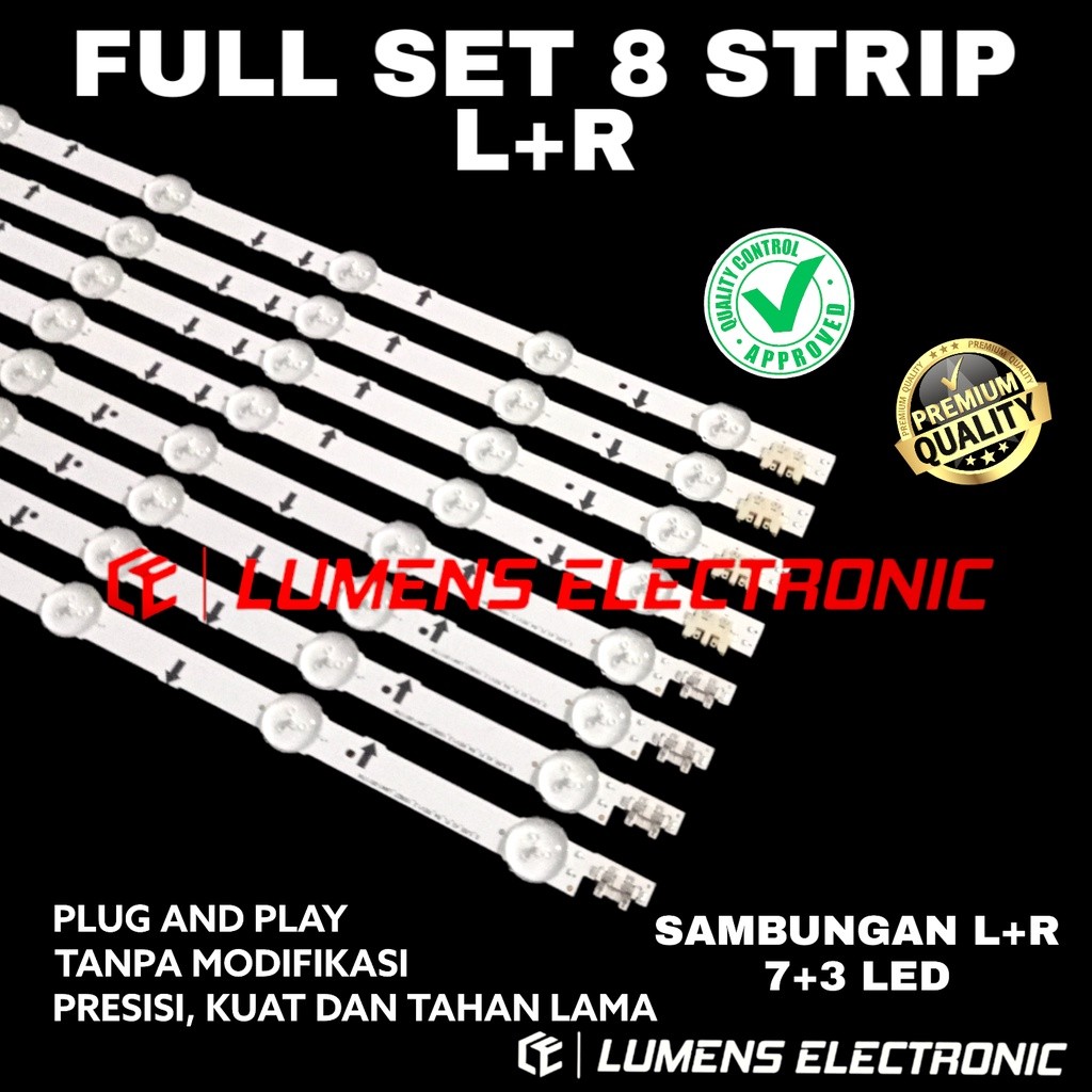 BACKLIGHT TV LED SAMSUNG 43 INC UA 43J5100 43J5500 UA43J5100 UA43J5500 UA-43J5100 UA-43J5500 43J