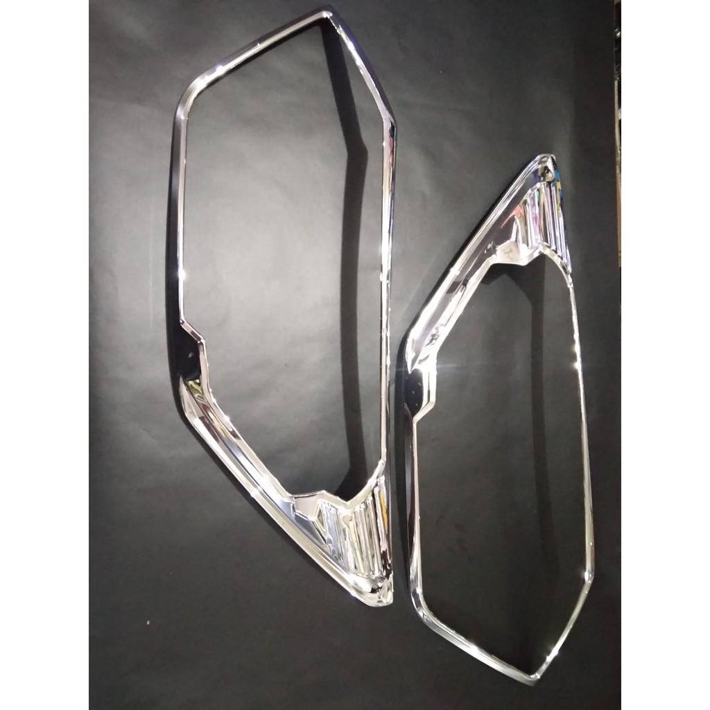 Garnish Depan Chrome Lampu Mobil Calya / Sigra  Ferrari Variasi