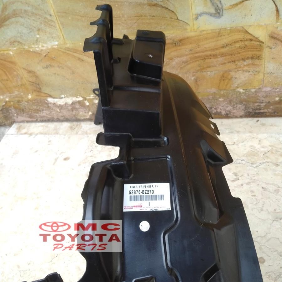 Liner Fender Spakbor Depan Kanan Dan Kiri Grand Avanza Great Xenia 53875-Bz270 53876-Bz270