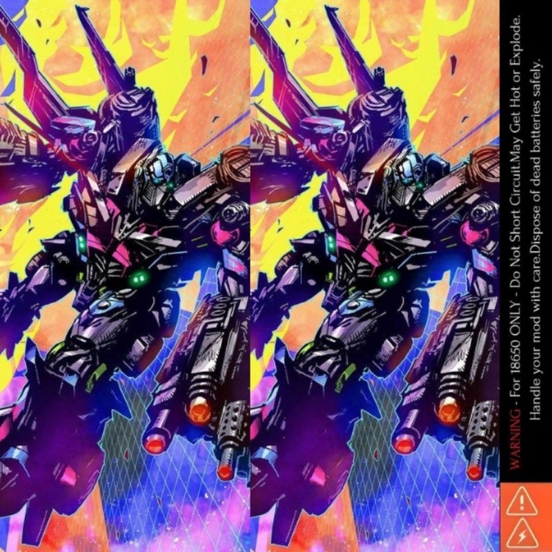 

*PromoTerjangkau* Jaka Stiker Wrap Baterai 18650 Mecha Series Untuk Melindungxi Dan Mempercantik Battery 25 Garskin Wrap Stiker Premium / X Casing Case COD