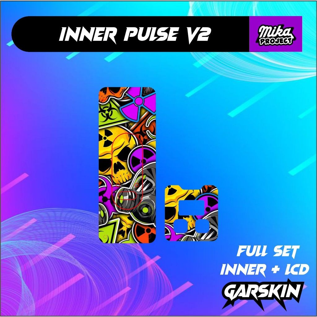 

*PromoTerjangkau* Inner Set Lcd Anti Luntur Bahan Mikaprojec Type 1 Garskin Wrap Stiker Premium / X Casing Case COD