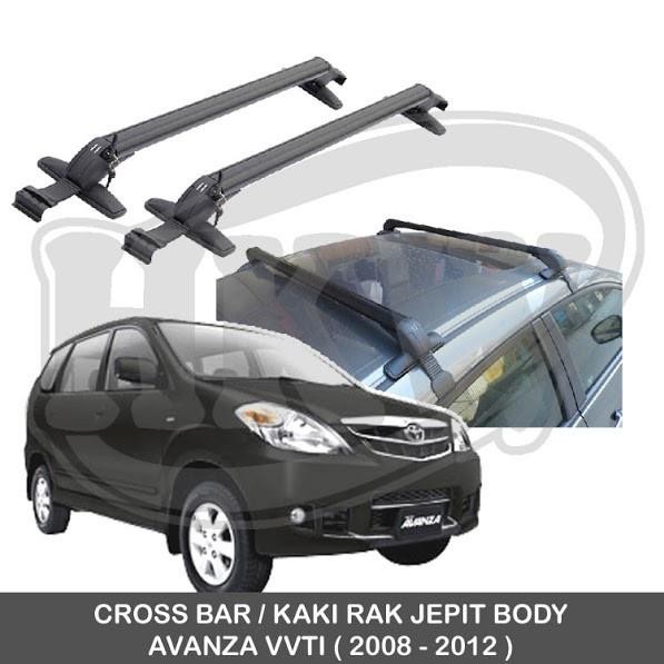 Kaki Rak Cross Bar Jepit Body Toyota Avanza Vvti