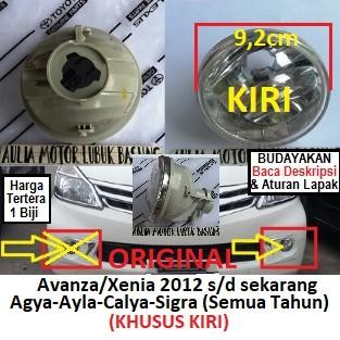 Lampu Foglamp Fog Lamp Projector Ori All New Avanza Veloz Xenia Agya Ayla Calya Sigra E13 - Kiri Lh