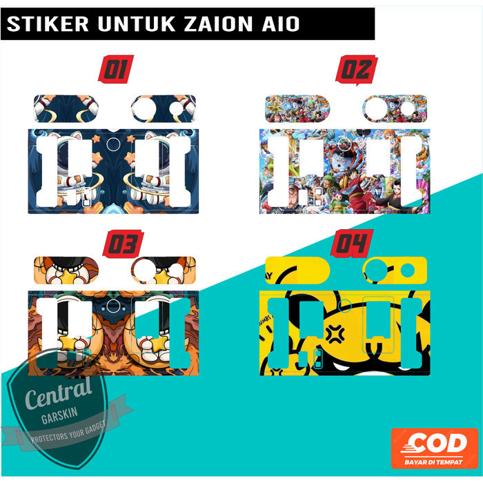 

*PromoTerjangkau* Stiker Zaion Aio Astronot 01 Garskin Wrap Premium / X Casing Case COD