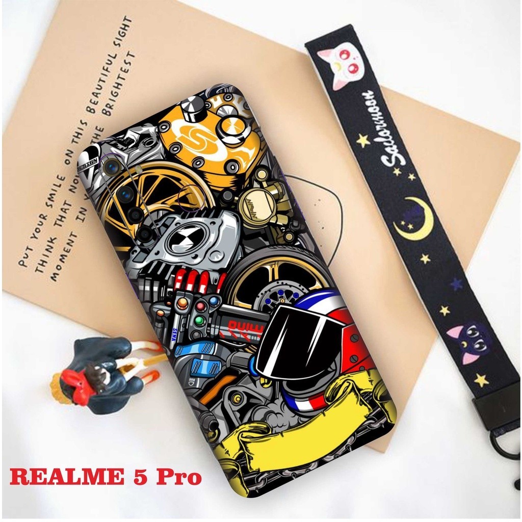

*PromoTerjangkau* Realme 5 Pro Garskin Wrap Stiker Premium / X Casing Case COD