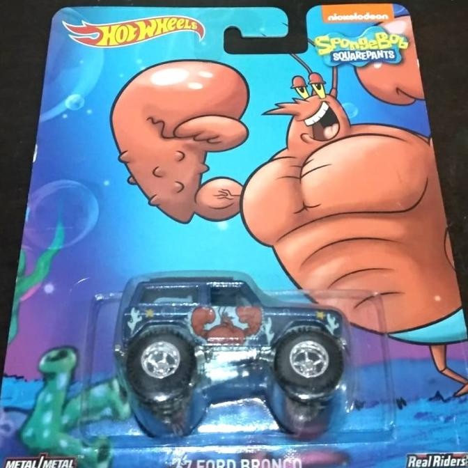 Hot Wheels 67 Ford Bronco Spongebob Hotwheels diecast