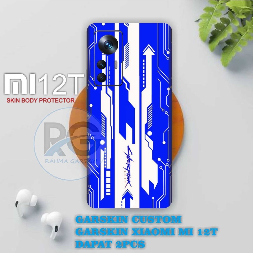 

*PromoTerjangkau* Xiaomi Mi 12t Cyberpunk Garskin Wrap Stiker Premium / X Casing Case COD