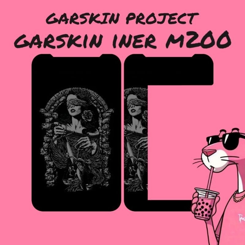 

*PromoTerjangkau* Aicostore Stiker Em 200 Anime Waifu Laminasi Tahan Air Dan Sudah Cutting Pres Garskin Wrap Premium / X Casing Case COD