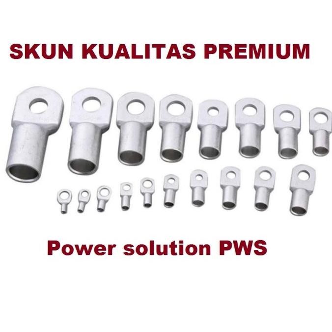 PROMO Skun Kabel Ring O Untuk Kabel UPS dll / Sekun Cable Bulat Ukuran Kabel SC 16mm Lubang Baut 6 8