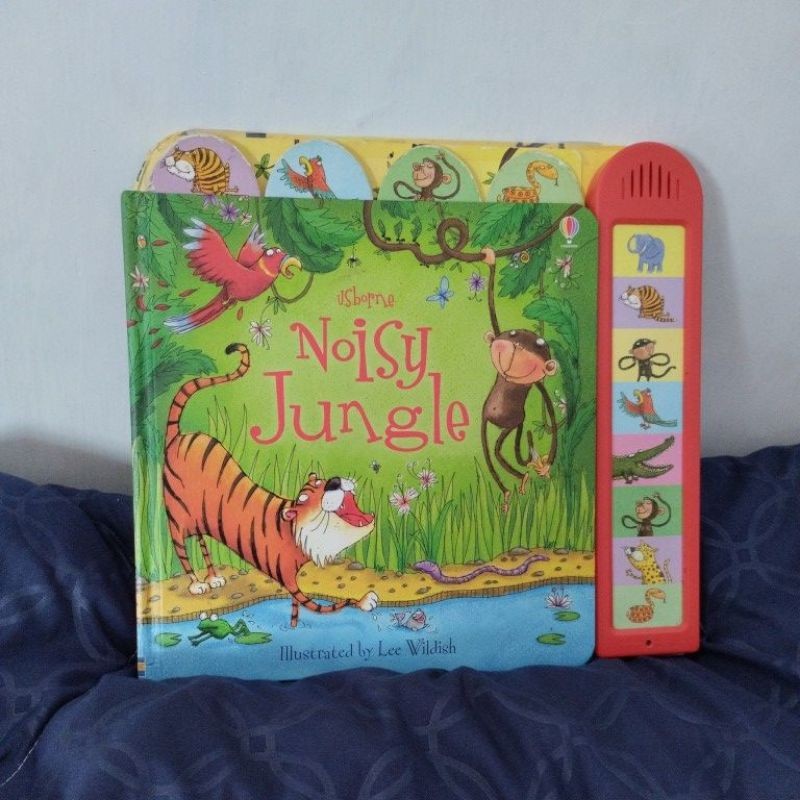 prelove soundbook usborn Noisy Jungle