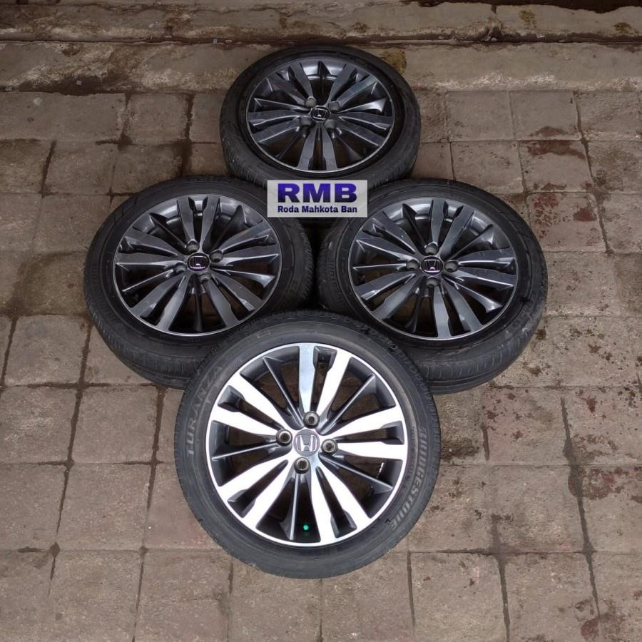 Velg Mobil Oem Copotan Jazz Rs Ring 16 Pcd 4X100 + Ban Buat Brio Freed