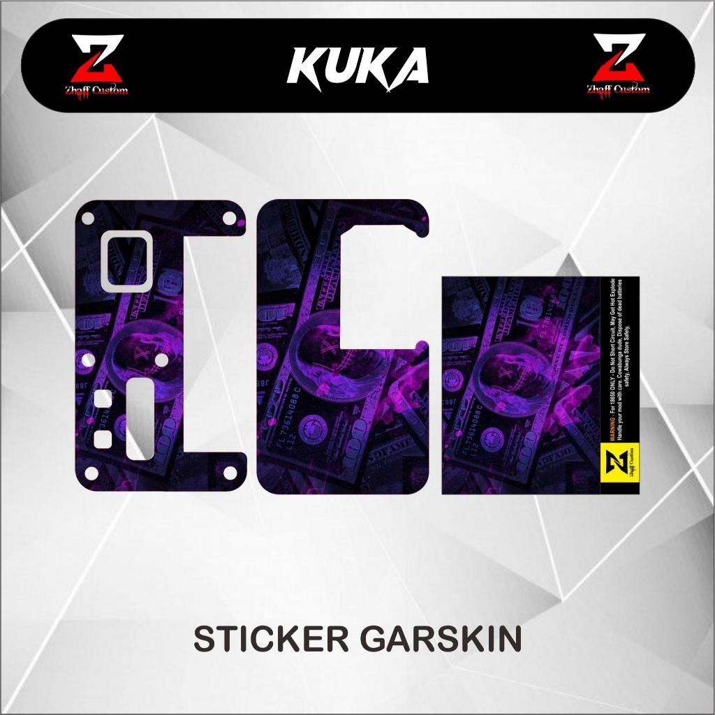 

*PromoTerjangkau* Zhaff New Acces Kuka Anti Luntur Garskin Wrap Stiker Premium / X Casing Case COD