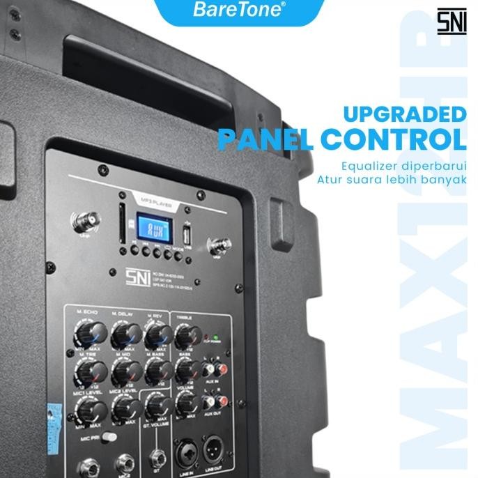 Promo Speaker Portable Baretone Max12Hb Type 12Inch