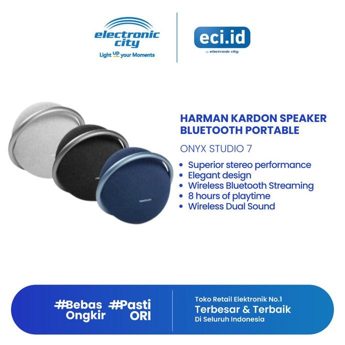 Murah Harman Kardon Speaker Bluetooth Portable - Onyx 7