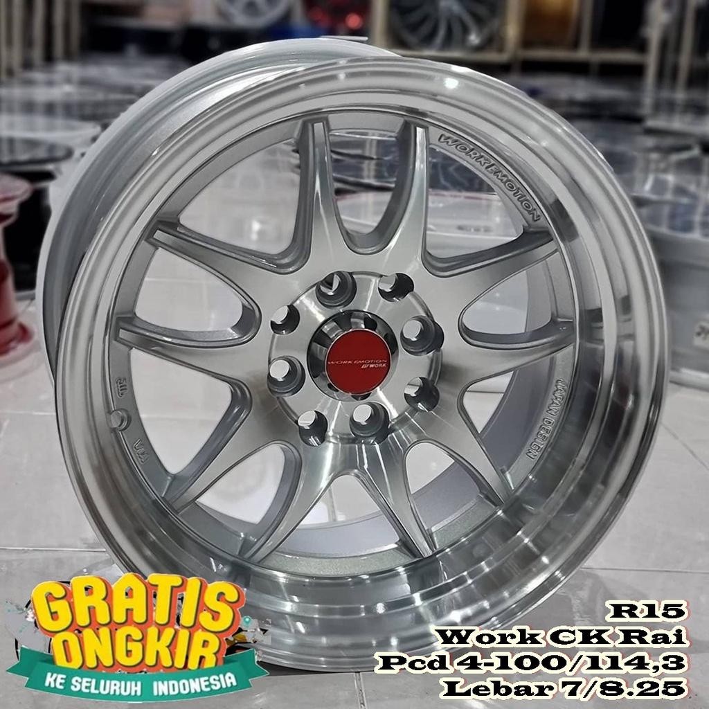 Velg Celong Ring 15 Velg Mobil R15 Work Ck Rai Velg Brio.Agya.Ayla