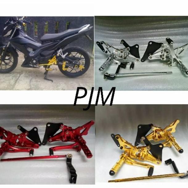 Underbone Footstep Underbone Sonic,Supra 150 Gtr Model M-Sato + Breket