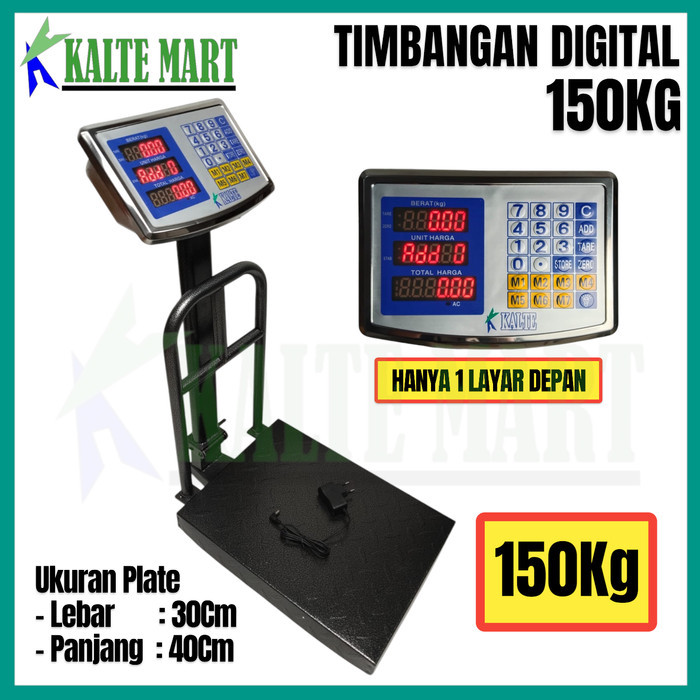 Timbangan Digital 150Kg Timbangan Duduk Digital 150Kg Timbangan Barang 150Kg